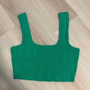 H&M ribbed crop top Sz XL NWT